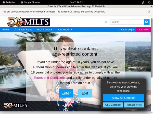 50 Plus MILFs Site Passwords