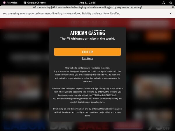Africancasting User And Pass