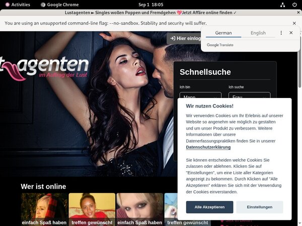 Agenten Lust Login Account