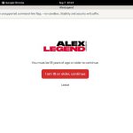 Alex Legend Search Alex Legend Search