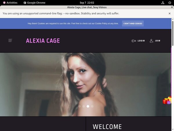Alexiacage.modelcentro.com Join Again