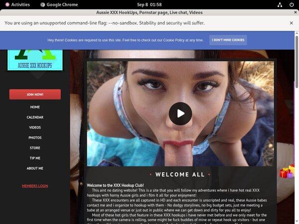 Aussie XXX HookUps Discount Sale