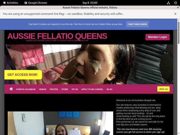 Aussiefellatioqueens.com Account Share Aussiefellatioqueens.com Account Share