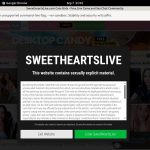 Buy Sweetheartslive.com Account