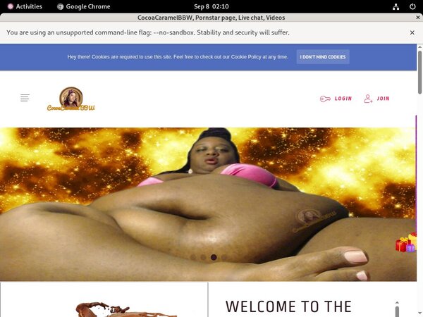 CocoaCaramelBBW Signup