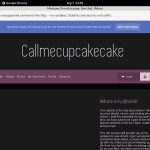 Discount Com Modelcentro Callmecupcakeyan