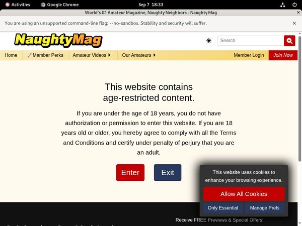 Discount Naughty Mag Save 50%
