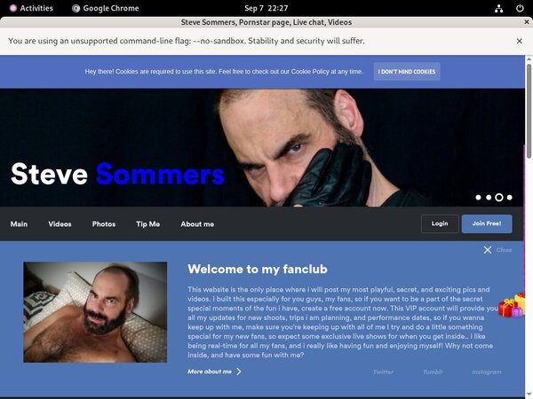 Discount Stevesommersxxx.com Free Trial