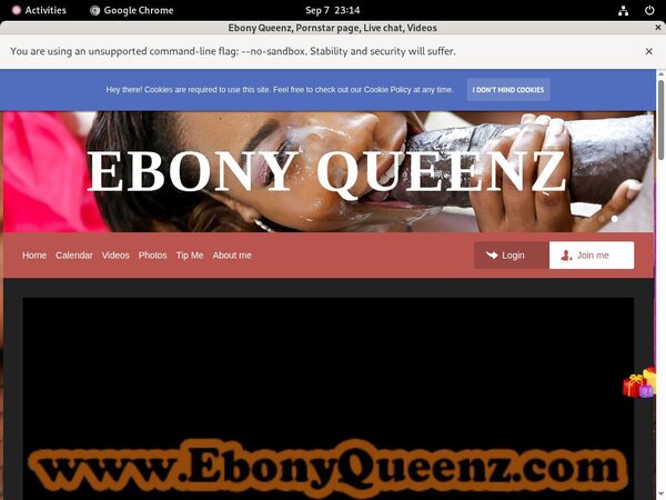 Ebony Queenz With Mastercard