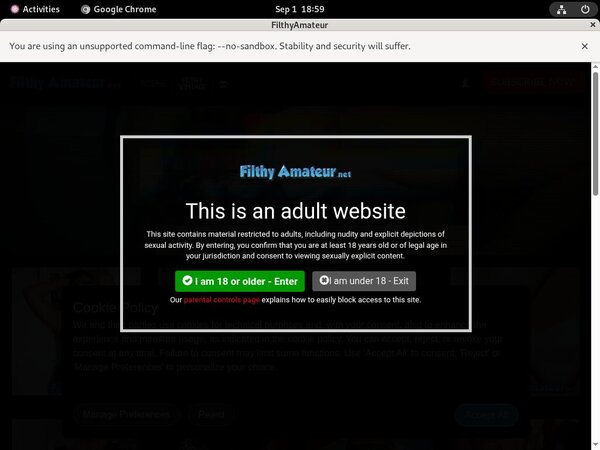 Filthyamateur.net Pasword
