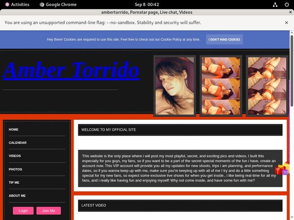 Free Ambertorrido Membership Trial