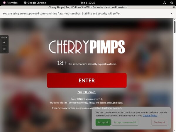 Free Cherry Pimps Member