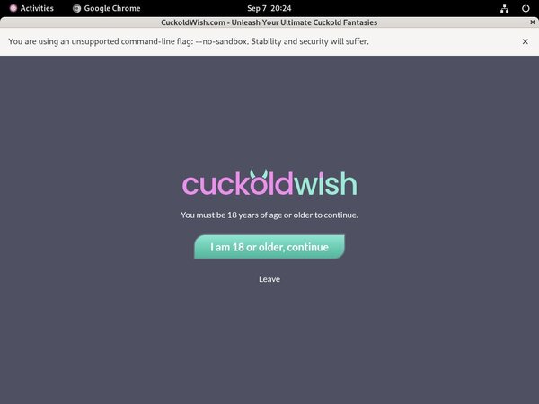 Free Cuckoldwish Discount Deal