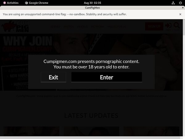 Free Cum Pig Men Account Logins