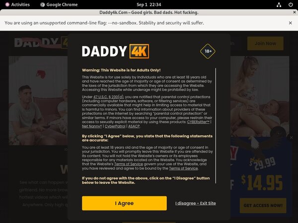 Free Daddy4k.com Trial Deal