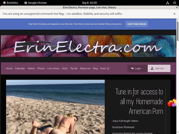 Free Erinelectra.com Member