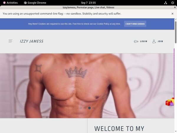 Free IzzyJamess Porn