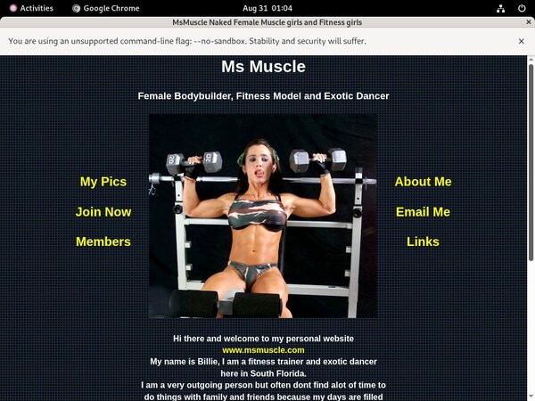 Free Ms Muscle Username And Pass
