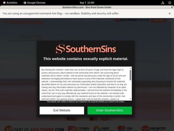 Free Southernsins.com Films
