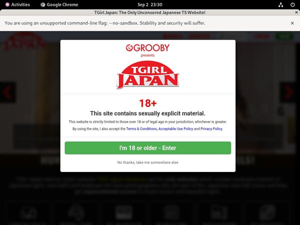 Free Tgirljapan.com Account Password