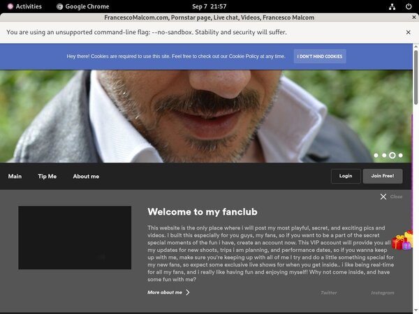 Free Working Francescomalcom.com Logins