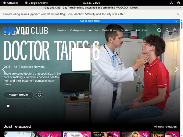 Get A Free Gayvodclub.com Account