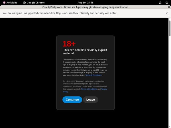 Get Crueltyparty Free Login