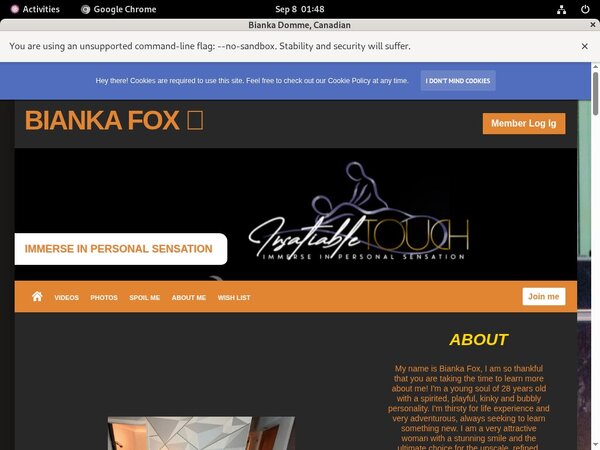 Goddessbianka.com Paypal Deal
