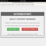 Guys In Sweatpants Passwords 2017