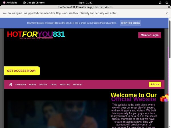 HotForYou831 Paypal Signup