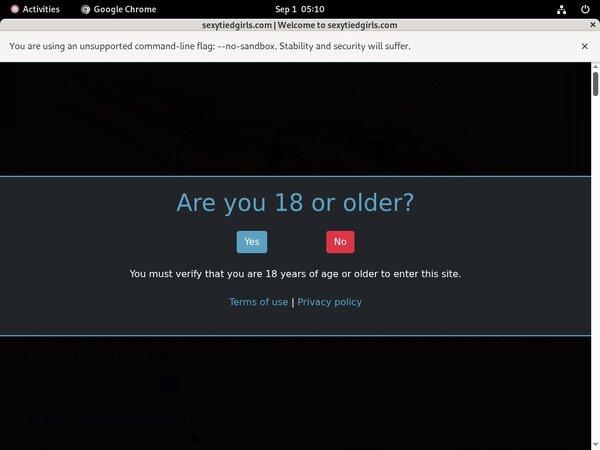 I Love Bondage Free Trial Signup