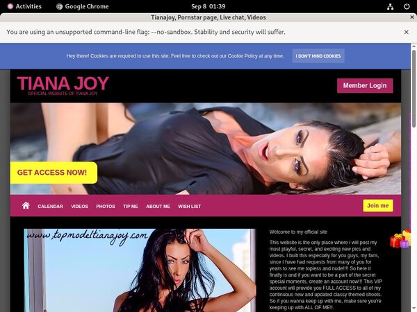 Is Tianajoy.modelcentro.com Real?