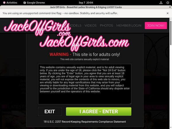 Jackoffgirls.com Buy Tokens