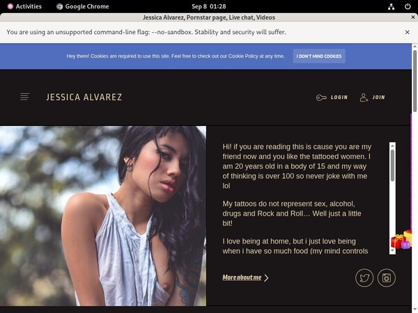 Jessica Alvarez Site Review