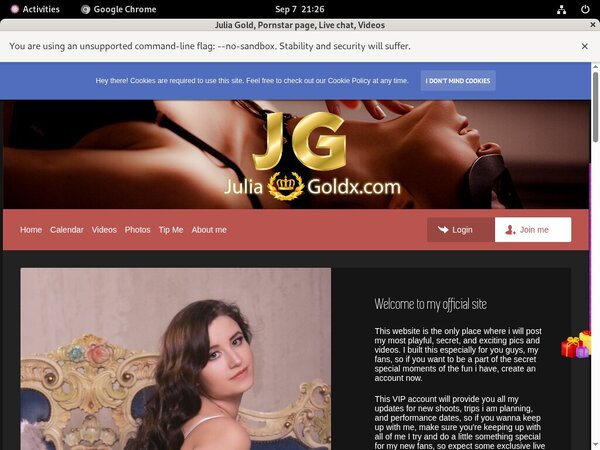 Julia Gold GXBill