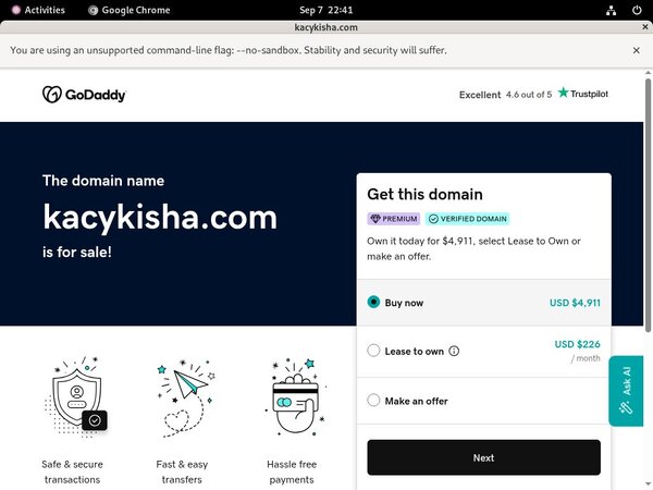 KacyKisha Free Trial Acc