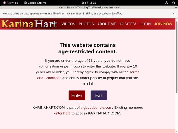 Karinahart.com Special Price