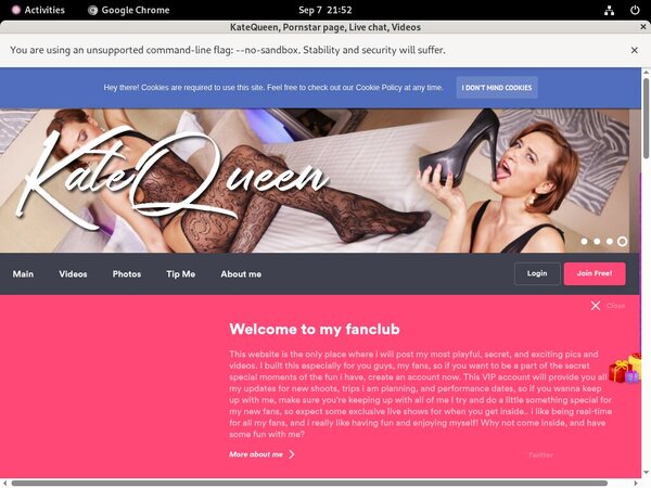 KateQueen Free Pictures