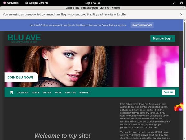 Ladiiblu13.modelcentro.com Official