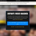Ladyboys Fucked Bareback Creampie
