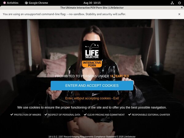 Lifeselector Password