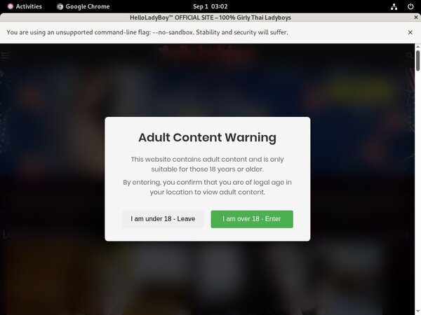 Limited Hello Ladyboy Deal Limited Hello Ladyboy Deal