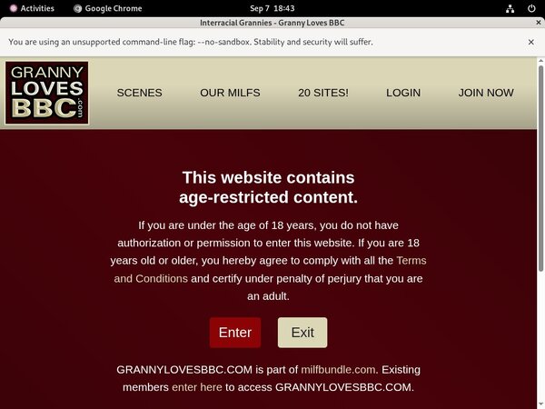 Login Granny Loves BBC Free