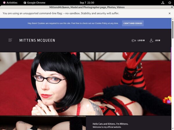 Mittensmcqueen.com Full Site