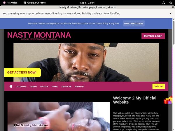 Nasty Montana Premium Account Nasty Montana Premium Account
