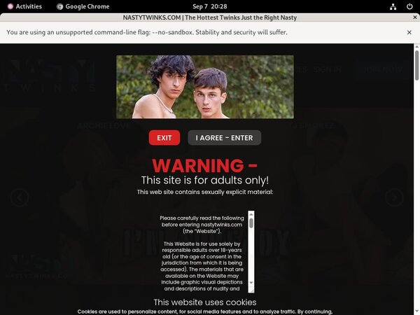 Nasty Twinks Get Account
