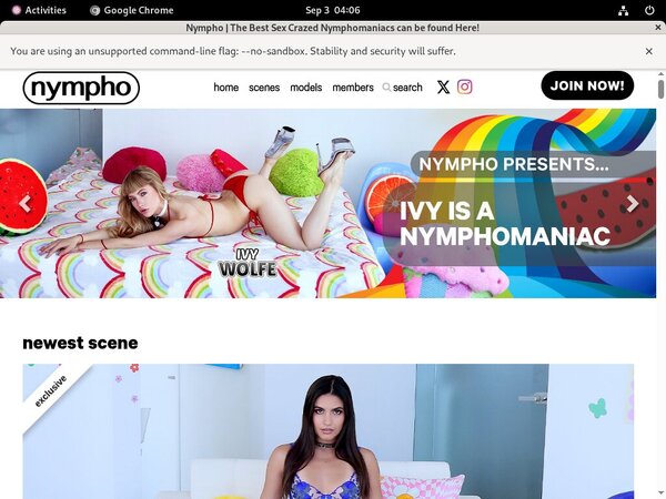 Nympho.com Free Clips