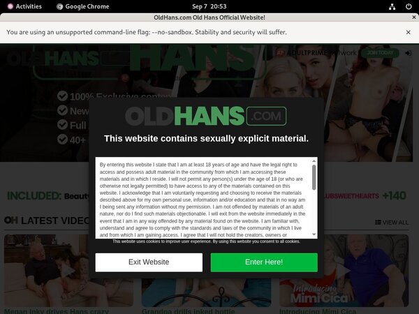 Old Hans Network Discount