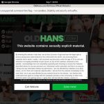 Old Hans On Sale