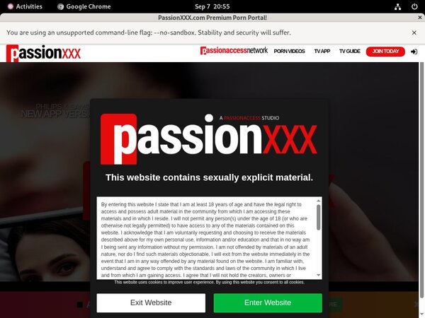 Passionxxx.com Discount Info